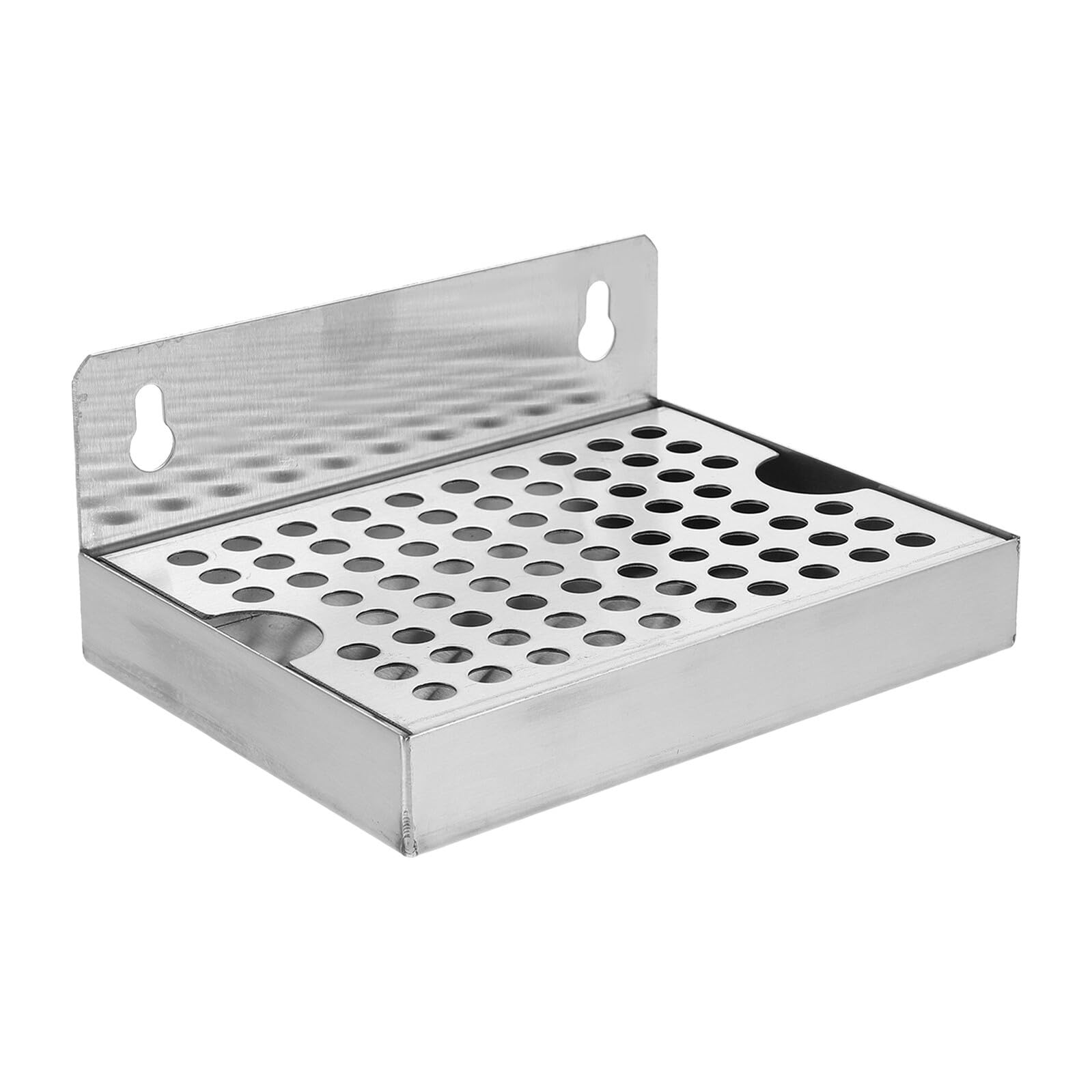 DOITOOL Plateau de Drainage Mural Acier Inoxydable pour Tireuse à Bière Bac Égouttage Amovible pour Système de Fût