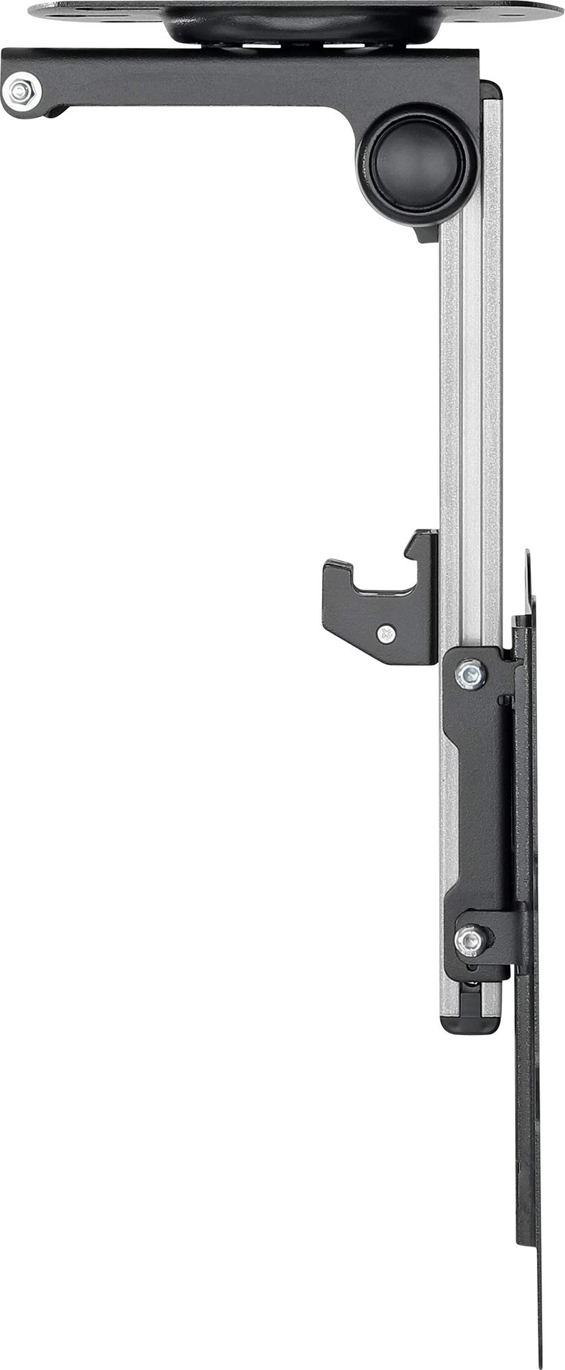 SCHWAIGER LWHD3720 513 Supporto da soffitto per TV Supporto da soffitto per display da 17-37 pollici tetto inclinato soffitto a parete pieghevole ruotabile max. 20kg