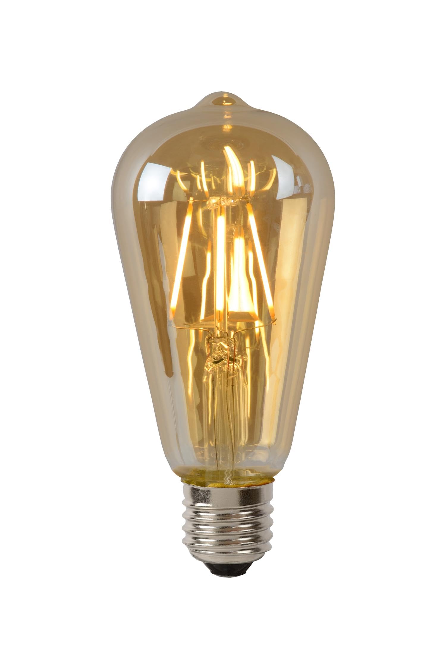 LUCIDE ST64 Lucide-ST64 Filament Lamp-49068/05, Glass, 5 W, Clear, Transparent