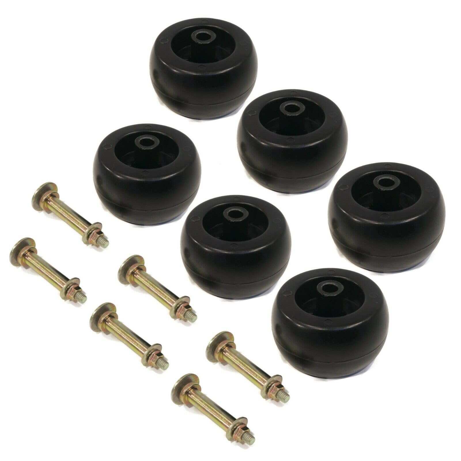 Replacement parts for (Pack of 6) Deck Wheels for Toro Turf Tracer, Viking, Lazer Z, FMD524 (90000-) Index-DOGI65985-14723