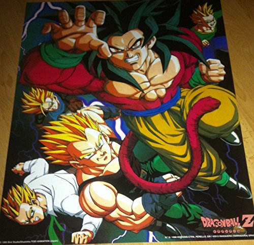 Poster Dragonball Z Shueisha 40x50 cm décoration murale manga