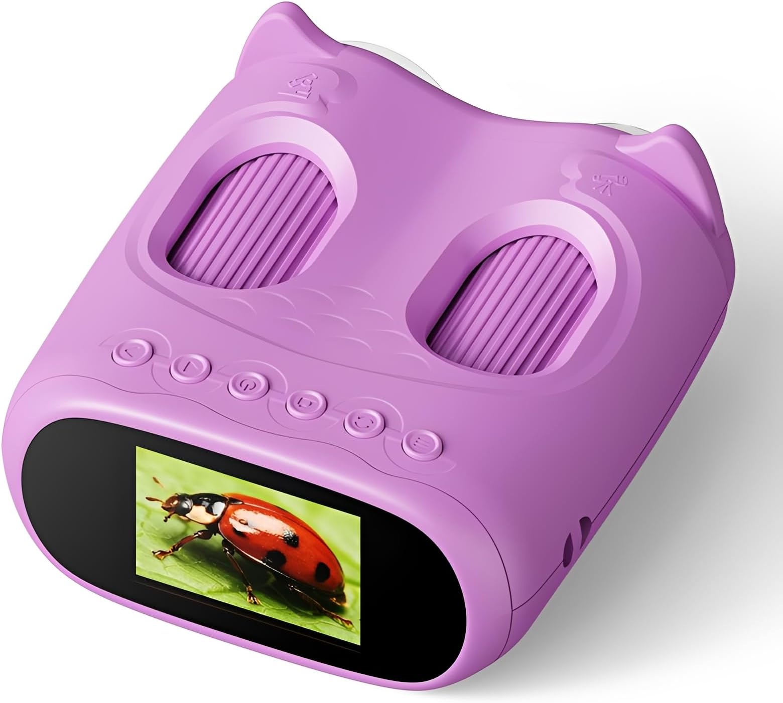 2-in-1 Handheld Digital Microscope 1000X with 2 0 IPS Screen 10X Portable Educational Learning for Boys Girls Photo Video