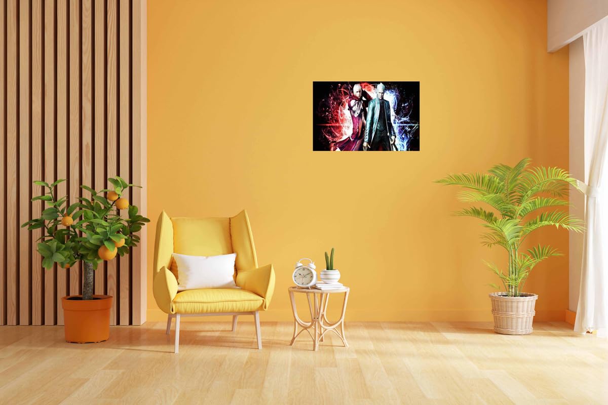 HK PRINTS Devil May Cry Game Wall Poster for Room (12x18 Inch, 300 GSM Paper, Gloss Laminated) F-590 3