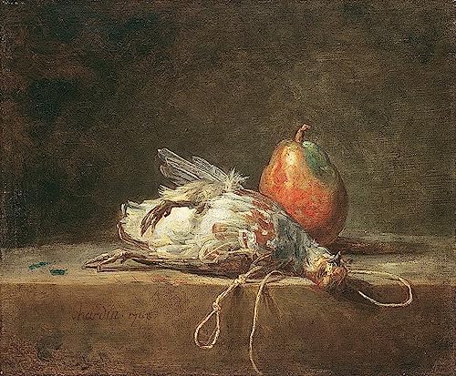 Affiche Chardin Nature morte - Réparer un mur vide avec une décoration vintage de 60x90cm