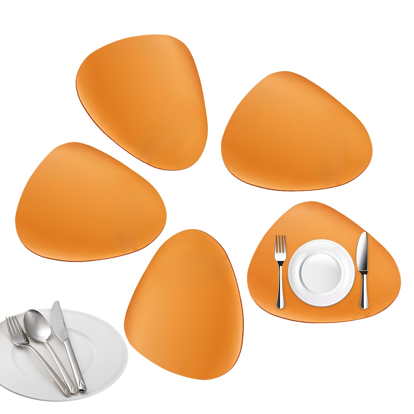 Set de table lavable et résistant à l'huile pour cuisine et salle à manger