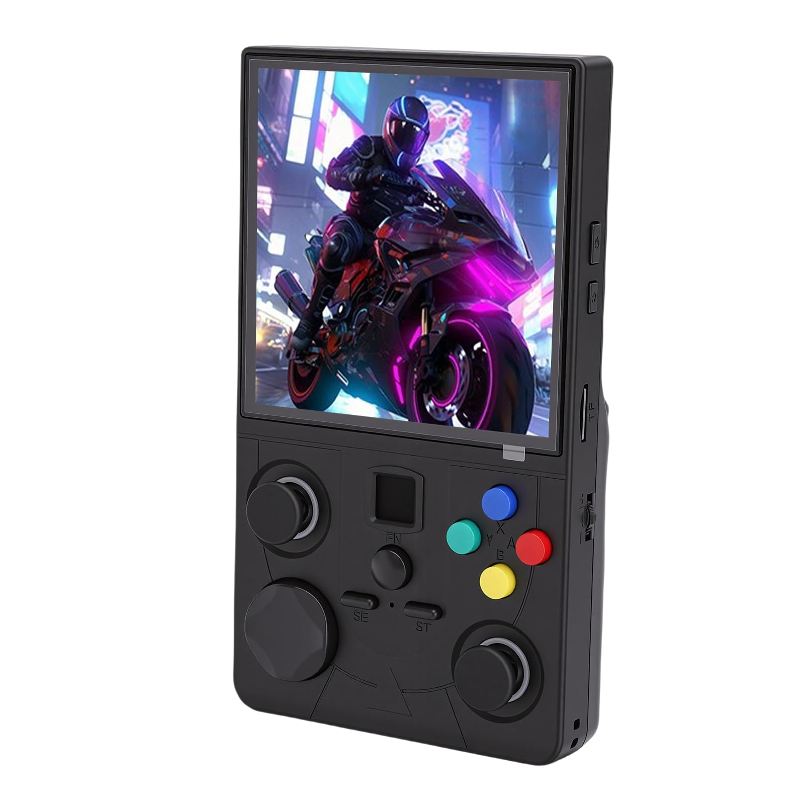 Console di Gioco Portatile Schermo MIPI HD da 4 Pollici con Doppio Joystick per Giochi Multiplayer Online ABS per Tutte le età (128G)