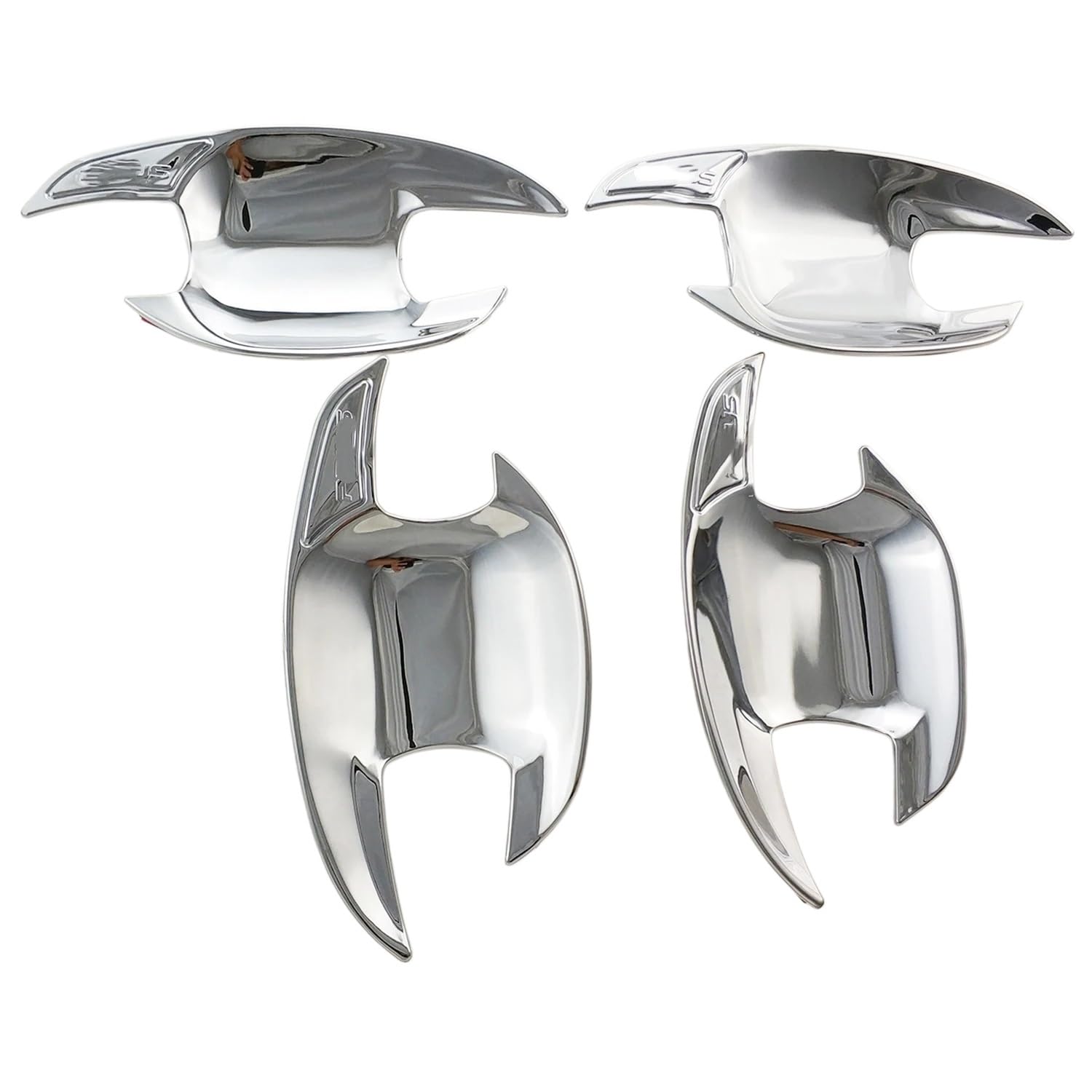 Poignée porte extérieure anti-rayure en chrome pour Prius 30 ABS