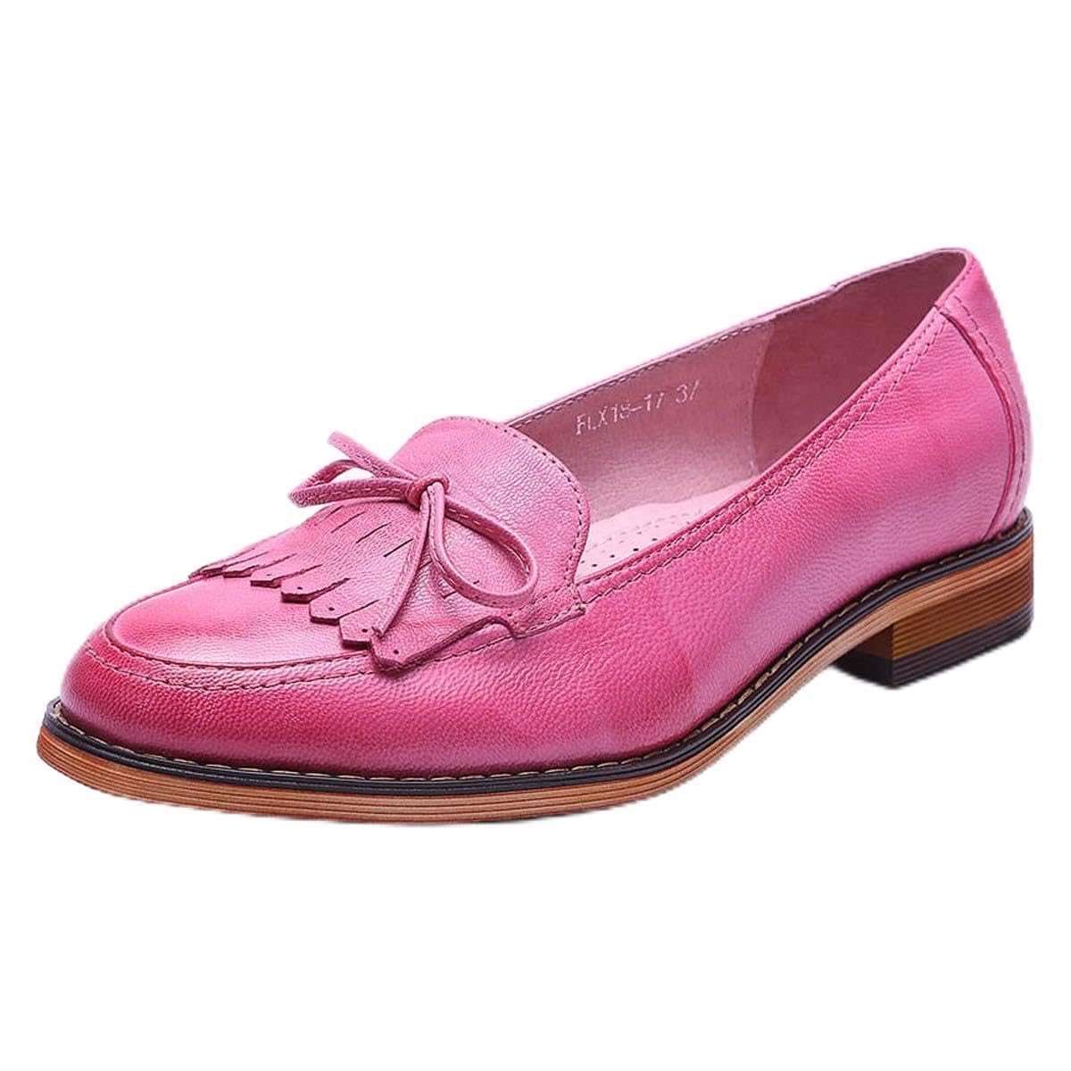 Mona flying Leather Tassel Loafer