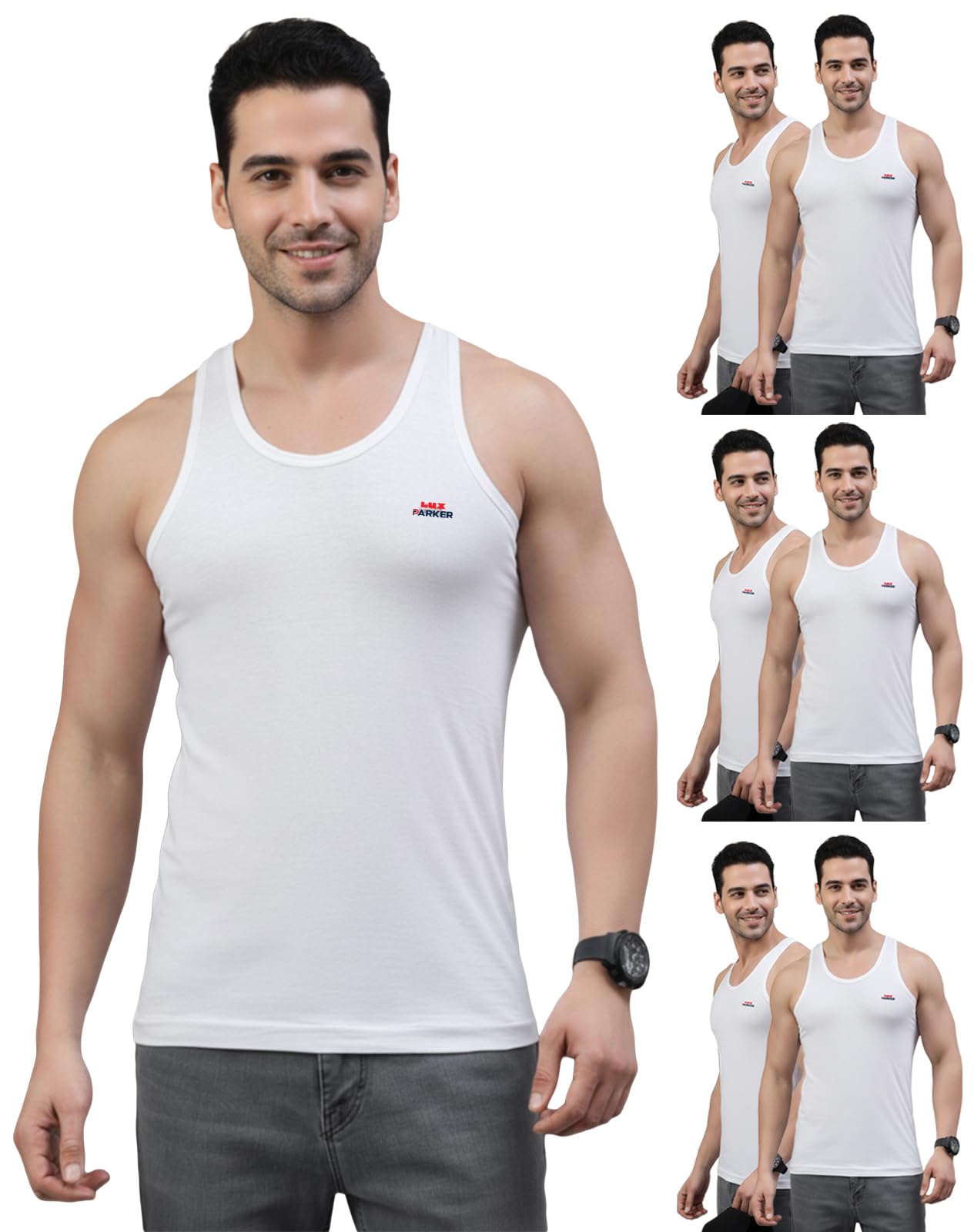 Men's Solid Regular Fit Vest