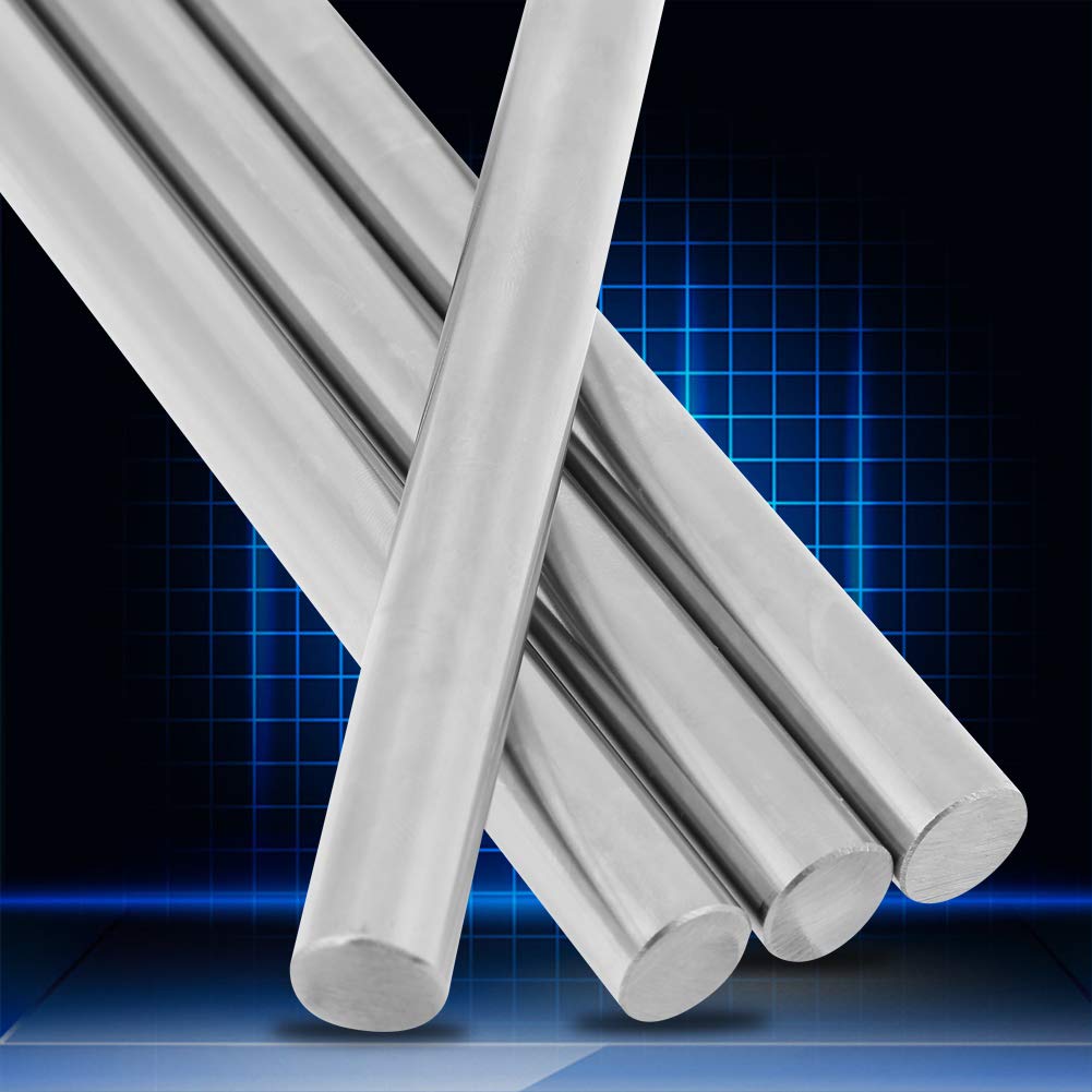 4Pcs 16mm X 900mm Linear Rod, Diameter 16mm Case Hardened Chrome Plated