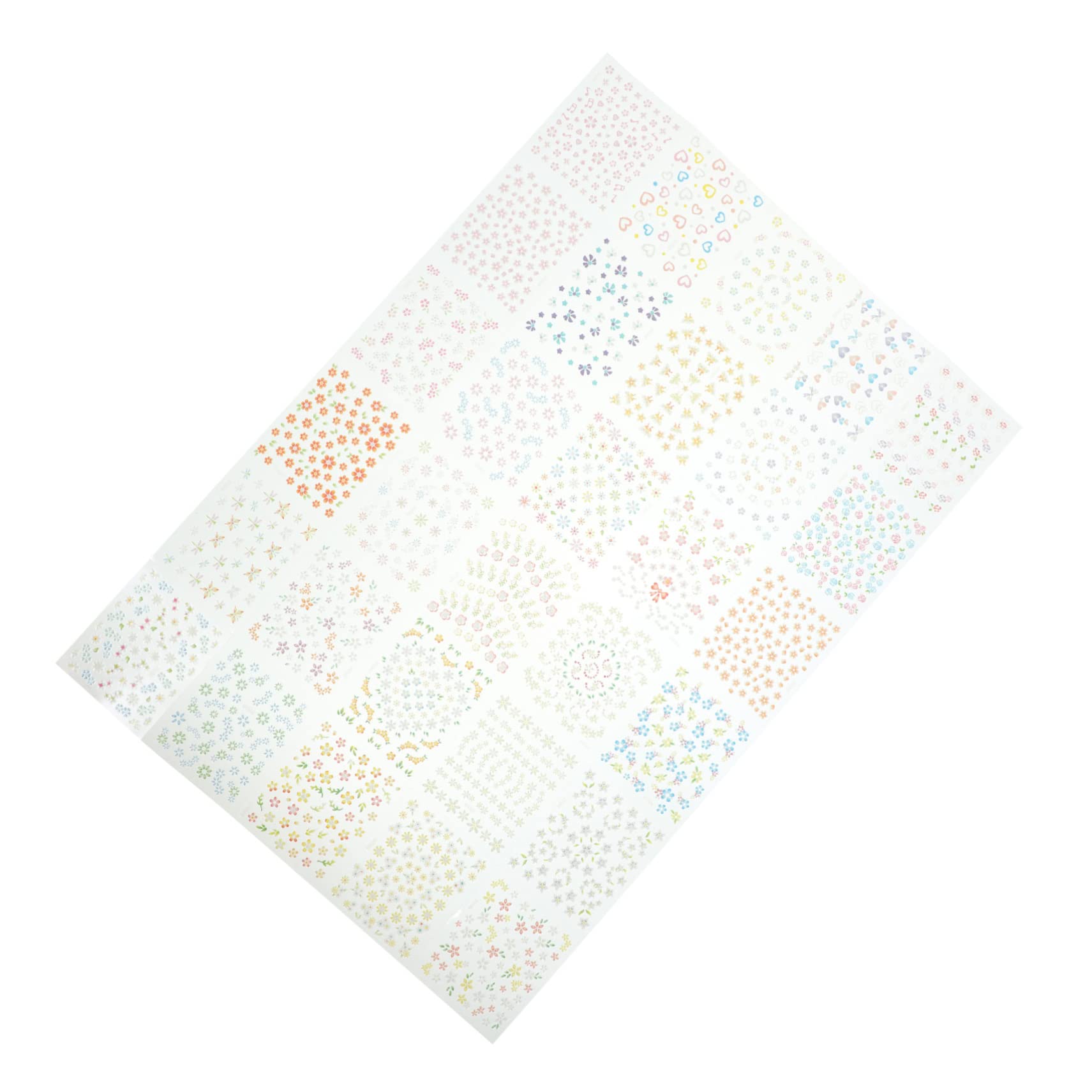 5 Set Set Adesivo Per Manicure Adesivi Per Unghie Arte Decorazioni Uv Linguette Adesive Per Unghie Adesivi Per Manicure Decalcomanie Per Unghie Adesivo Per Unghie Fiore 30 Fogli*5