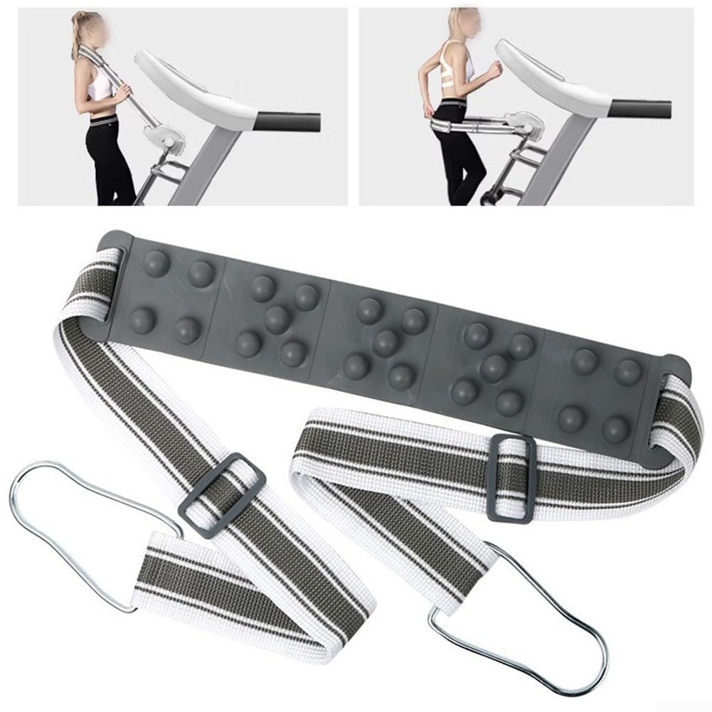 Cinturón de masaje para cinta de correr, longitud ajustable para mayor comodidad de entrenamiento