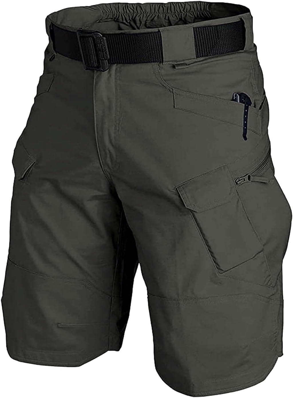 Men's Hiking Cargo Shorts,Lightweight Outdoor Work Shorts Casual Shorts for Fishing Golf with 8 Pockets(No Belt)