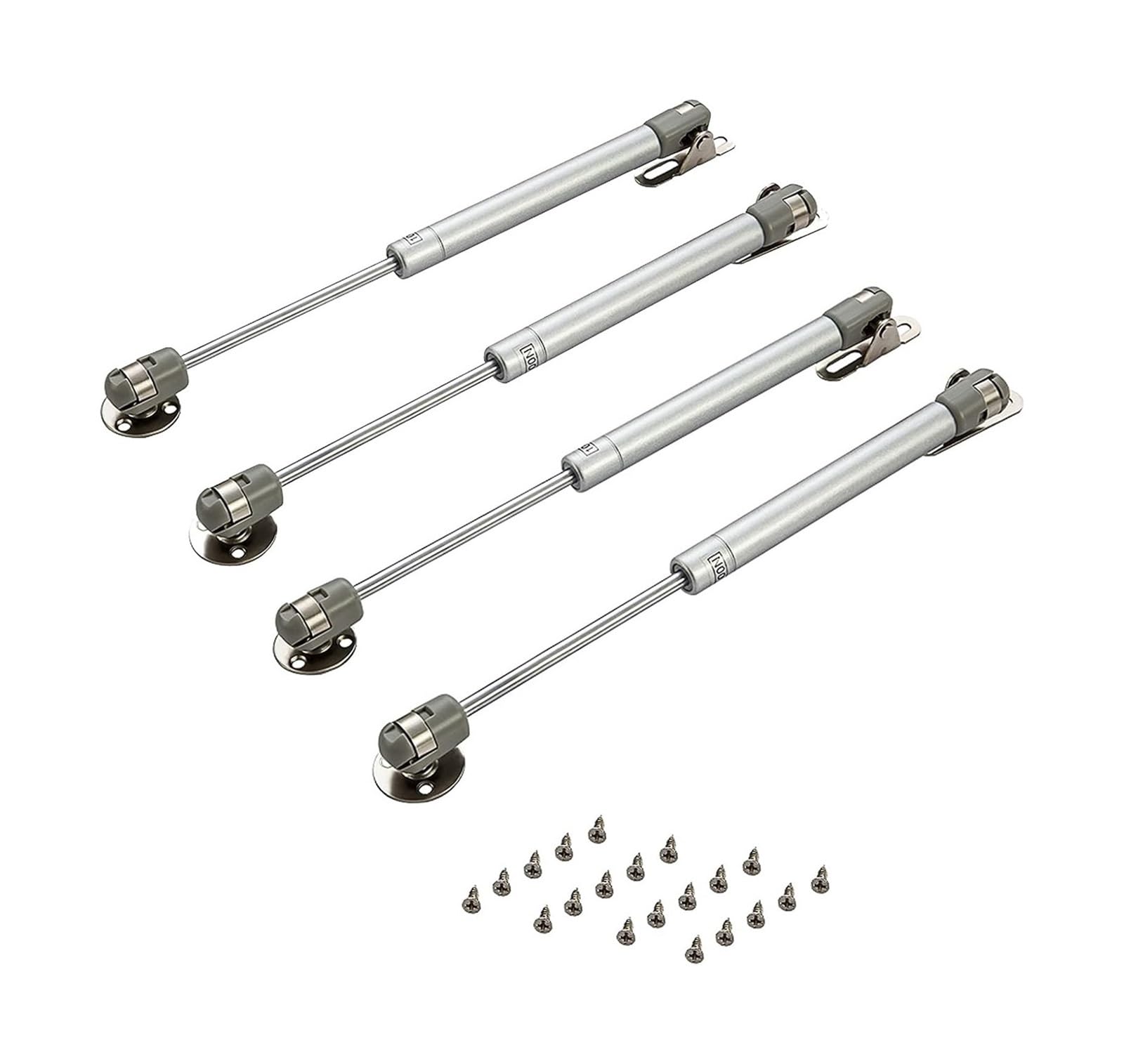 Fgjsfhrdtu 20N 4 Pack 270Mm Gas Struts -200N Cabinet Lift Support Hinges(20N)