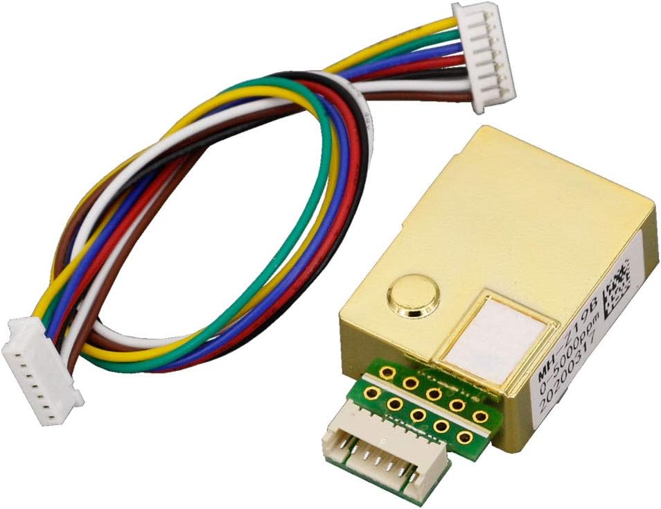 1 PCS Carbon Dioxide Sensor MH-Z19B Gas Sensor Digital Output CO₂ Terminal Version with Cable