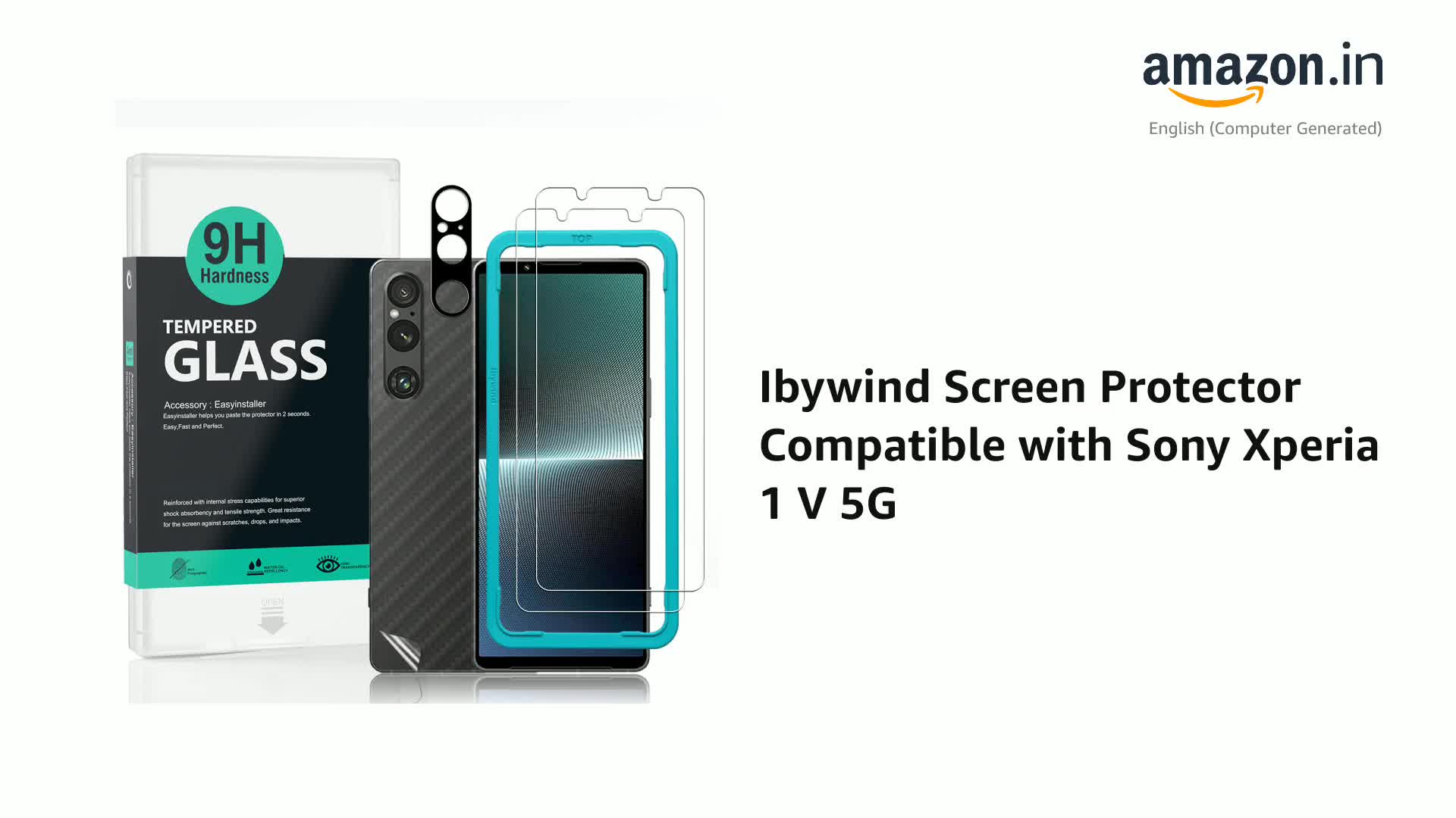 5x Pellicola Protettiva per Sony Xperia 1 II Protezione Schermo