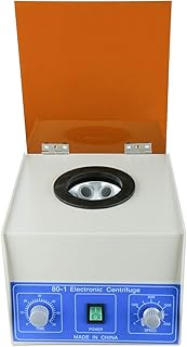 Desktop Lab Electric Centrifuge Laboratory Centrifuge 0-60min Timer 4000r/min Capacity 20ml x 6 110V/60hz