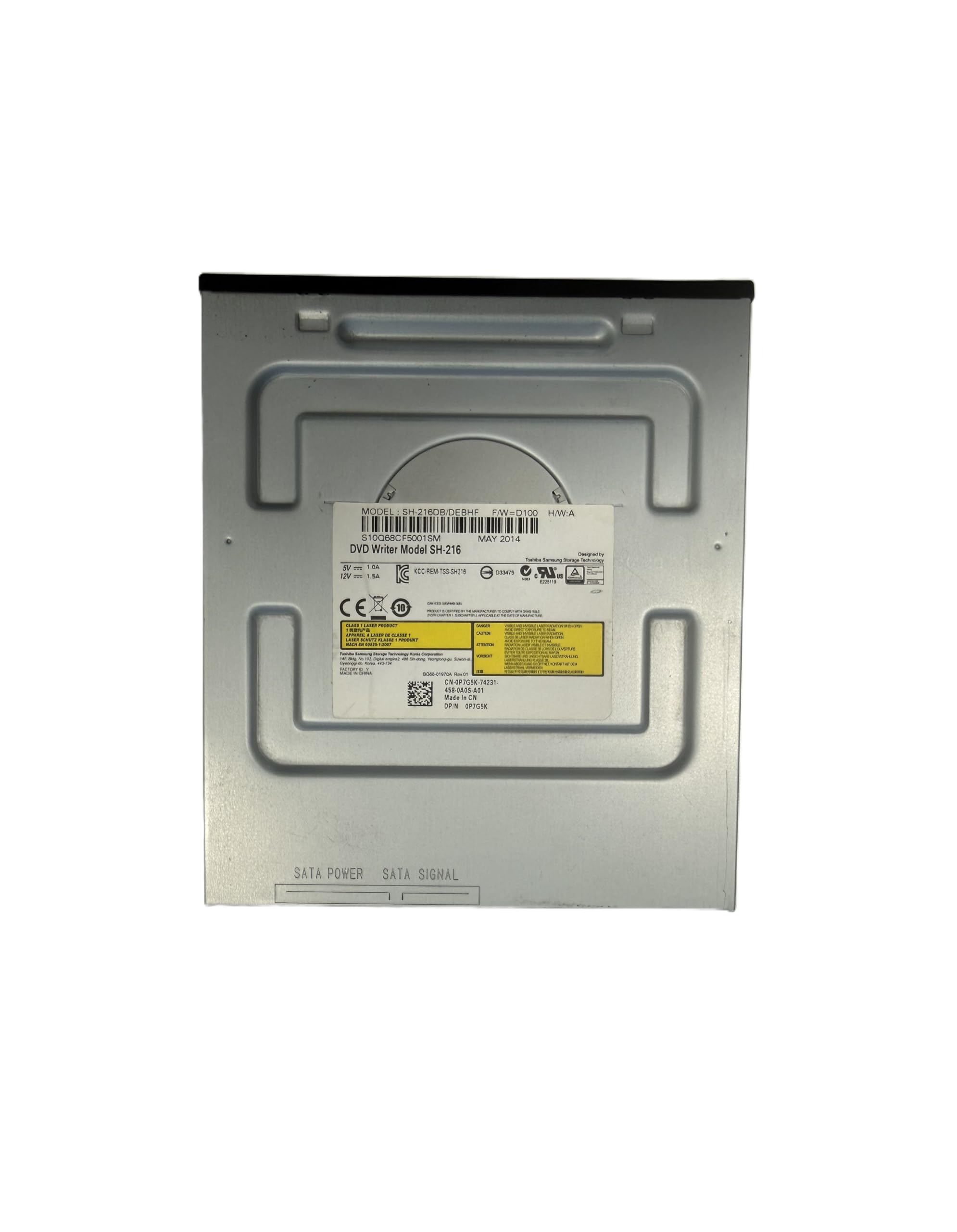 Samsung Interner DVD Brenner SH-216, 5,25 Zoll SATA DVD±RW Laufwerk