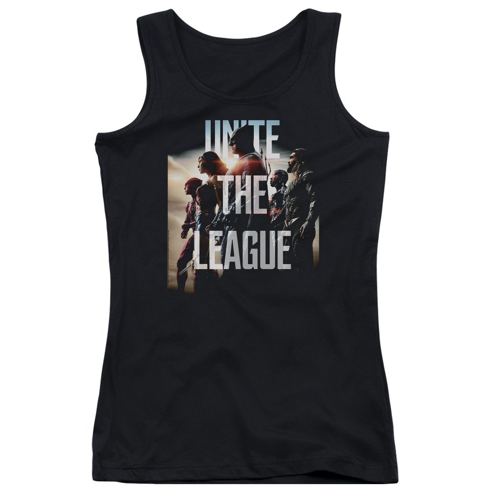 Warner Bros Unite The League - Justice League Movie Juniors Tank Top