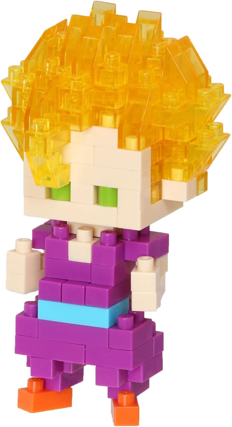 nanoblock - Dragon Ball Z - Son Gohan Super Saiyan, Character Collection Series Building Kit