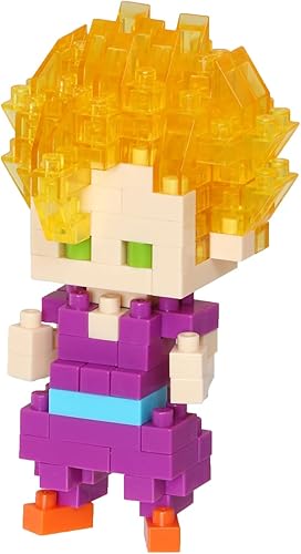 Miniatura 1 de nanoblock - Dragon Ball Z - Son Gohan Super Saiyan, kit de construcción de la serie de colección de personajes