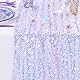 Pailletten-Tischläufer, schillernd, 63,5 x 304,8 cm, violett, glitzernder Lavendelstoff, Meerjungfrauen-Party-Dekorationen