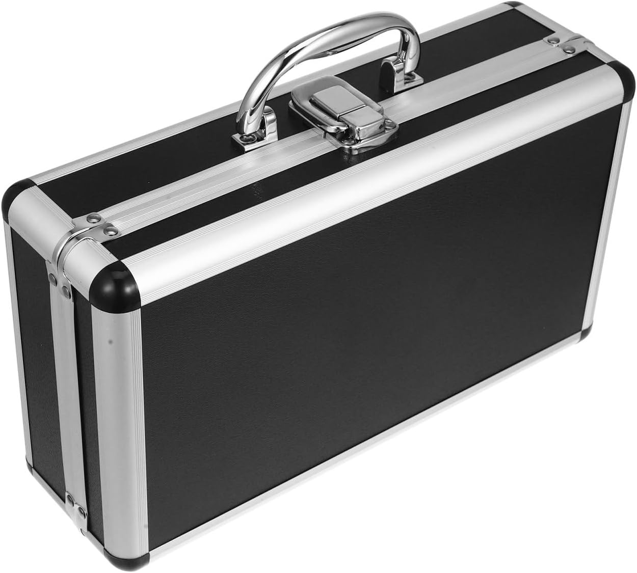 Kisangel Aluminum Toolbox Lockable Hard Carrying Case for Travel Home