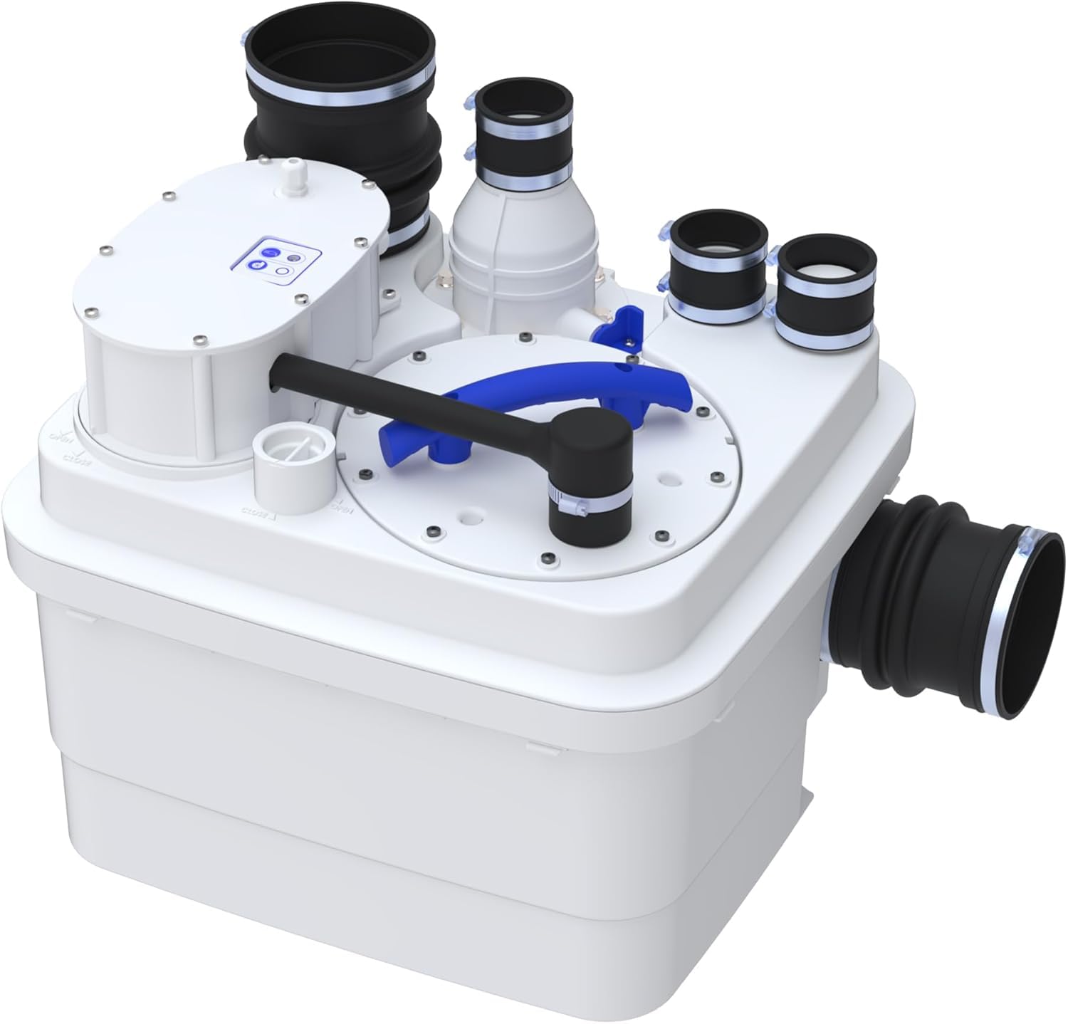 SFA - Station de Relevage Eaux Chargées Sanicubic 1 - Pour Évacuer Toutes les Eaux Usées d'une Maison - Haute Performance - Installation & Maintenance Sécurisées - 478 x 426 x 393 mm - Made in France