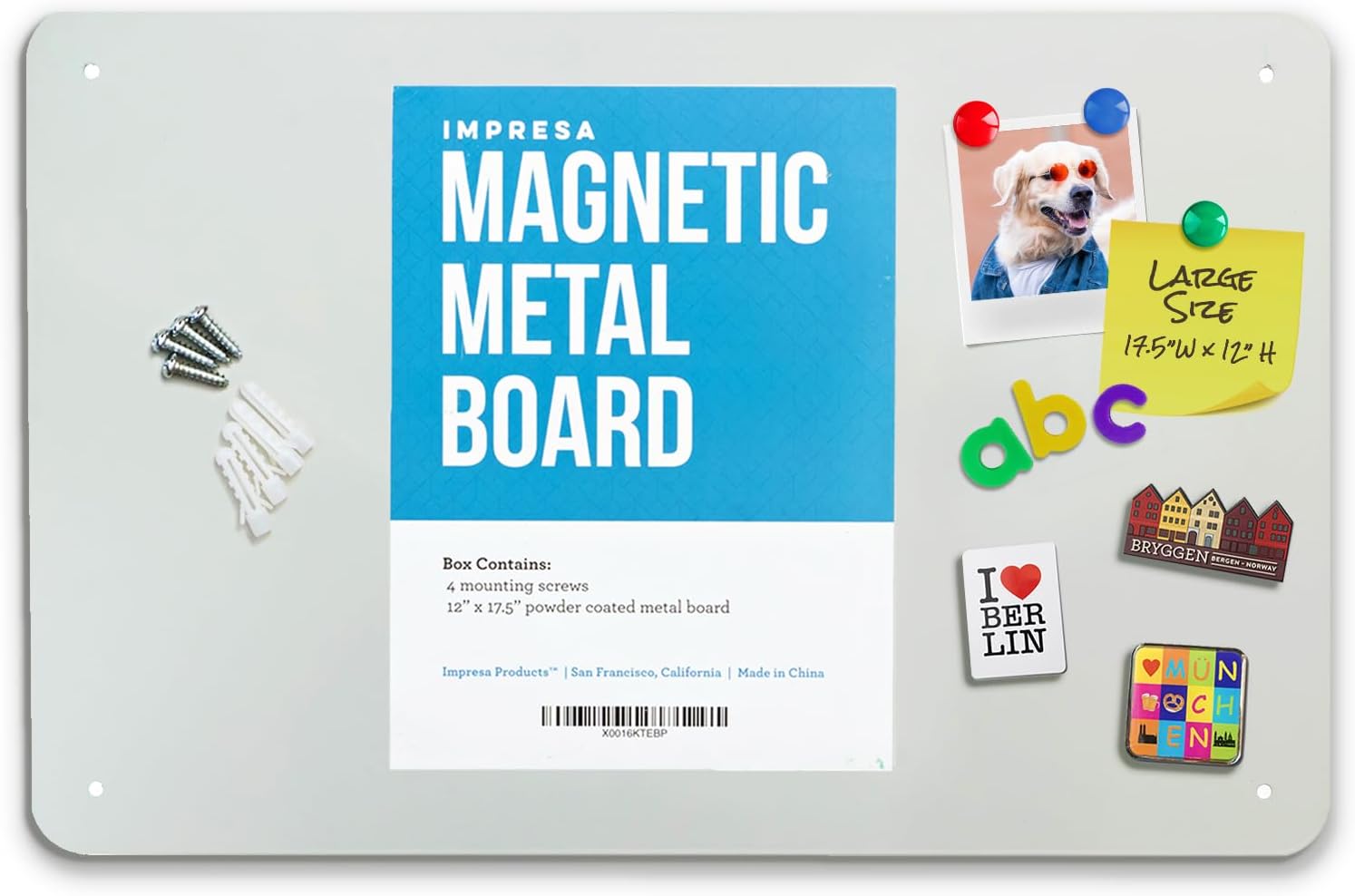 Large Bulletin Board for Tabletops Dry Erase