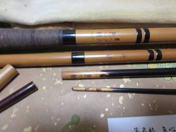Amazon.co.jp: 紀州ヘラ竿 竹龍 弧伯 口巻 15.2/尺 5本継ぎ Chikuryu
