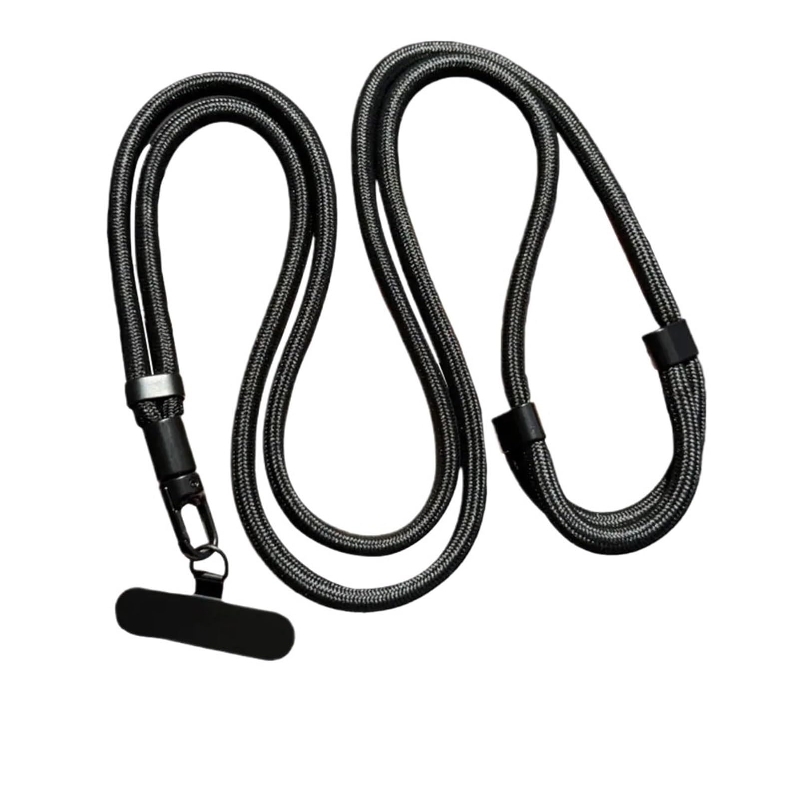 Almleu Color 5 Phone Lanyard 3Pcs Adjustable Mobile Phone Strap Lanyard Crossbody Lanyards Neck Rope With Patch For Iphone Cell Hanging Cord