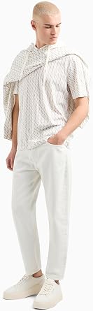 Armani Exchange Mens Regular Fit All Over Print Graphic Tee