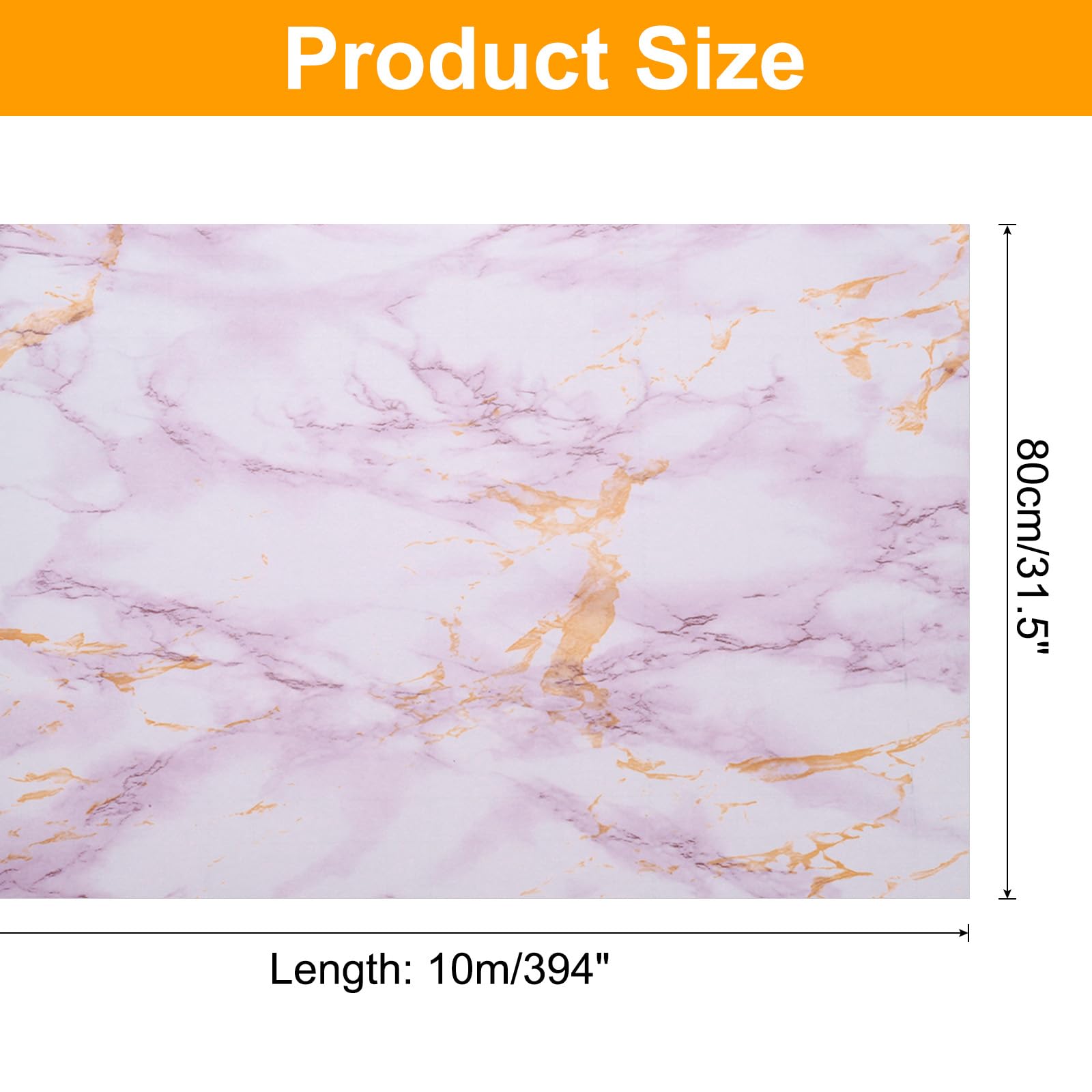 QUARKZMAN Papel Contact Mármol 31.5" X 394" Autoadhesivo Papel Tapiz Para Encimera De Cocina Impermeable Para Pared Encimera De Cocina Gabinete Baño Gris Piedra