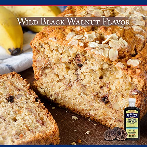 Happy Home Imitation Black Walnut Flavoring, Non-Alcoholic, Certified Kosher, 7 Oz. #TOP3