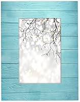 Vista 59 de Lindos marcos de fotos de margaritas de 4 x 6 pulgadas, marcos de fotos de madera con margaritas de flores, marco de fotos de escritorio pequeño