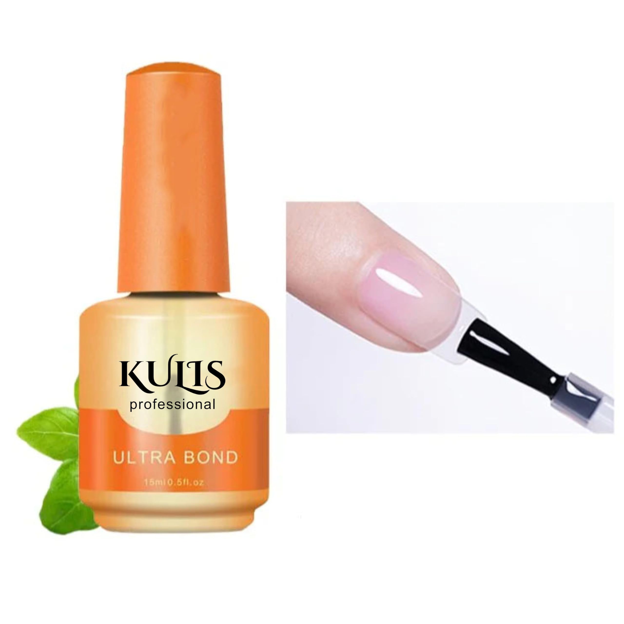 Kulis Ultra Bond Nail Primer 15ml | Strong Adhesion Base for Gel & Acrylic Nails | UV & LED Lamp Compatible, Long-Lasting Nail Prep Formula-image-10