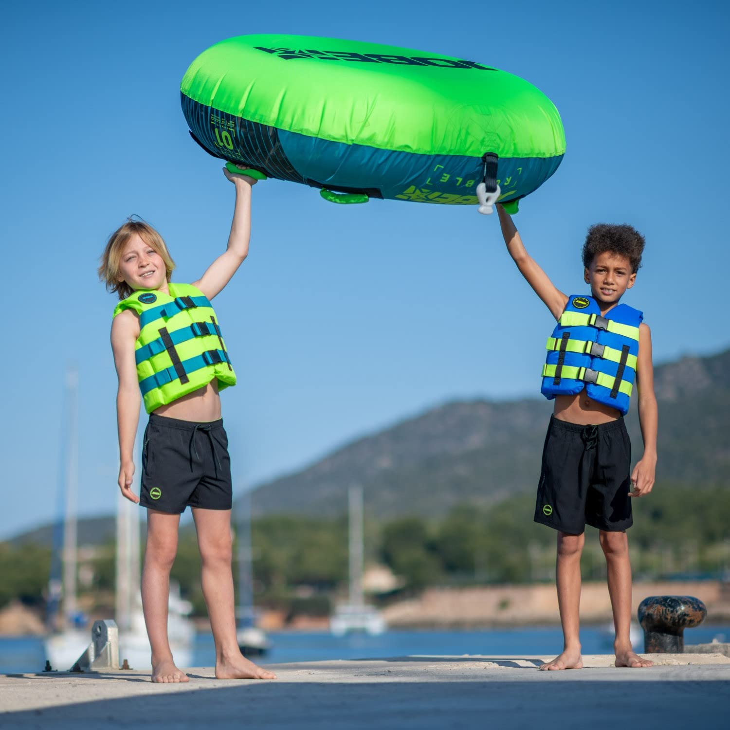 Gilet enfant Jobe Nylon Life Vest Kids Lime Green - Vert citron