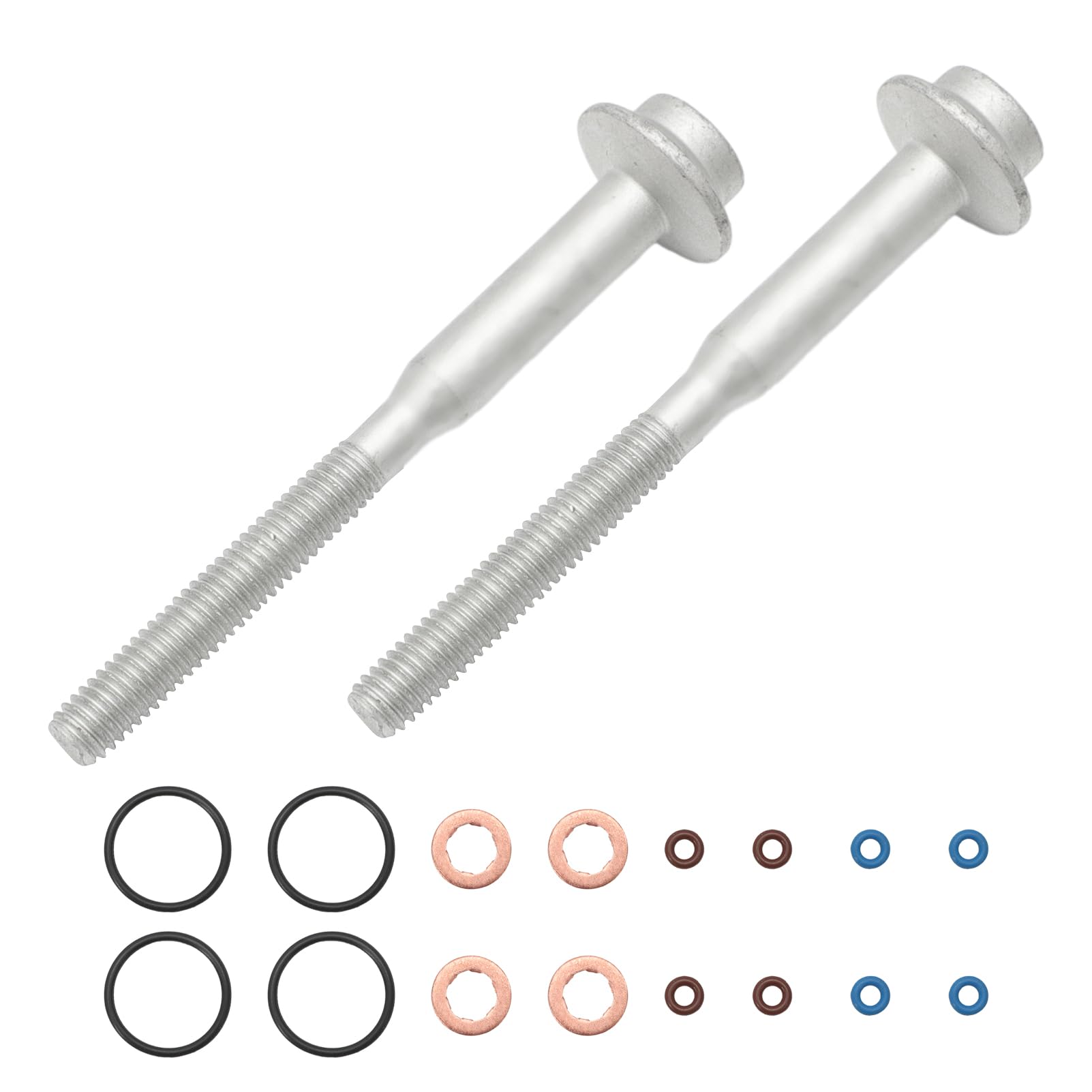 Kit Guarnizioni Iniettore Bulloni per A1 A3 PST Golf 03L130277B A2C59513554 Modelli TDI, 2.0 hdi, 1.6 hdi Sigillatura Rinforzata Guarnizione Iniettore