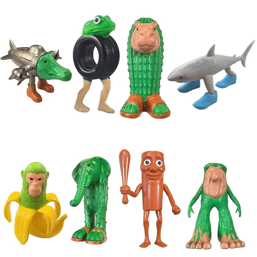 トゥントゥントゥンサフール Amazon.co.jp: トゥントゥントゥンサフール 装飾品 8体セット