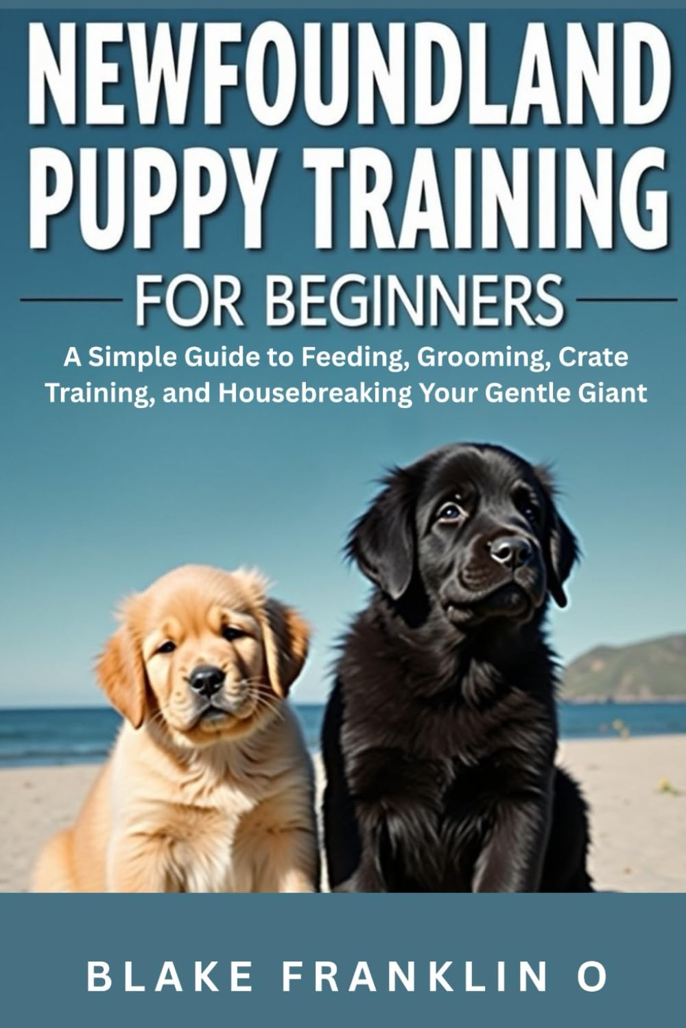 Newfoundland Puppy Training For Beginners: A Simple Guide To Feeding, Grooming, Crate Training, And Housebreaking Your Gentle Giant