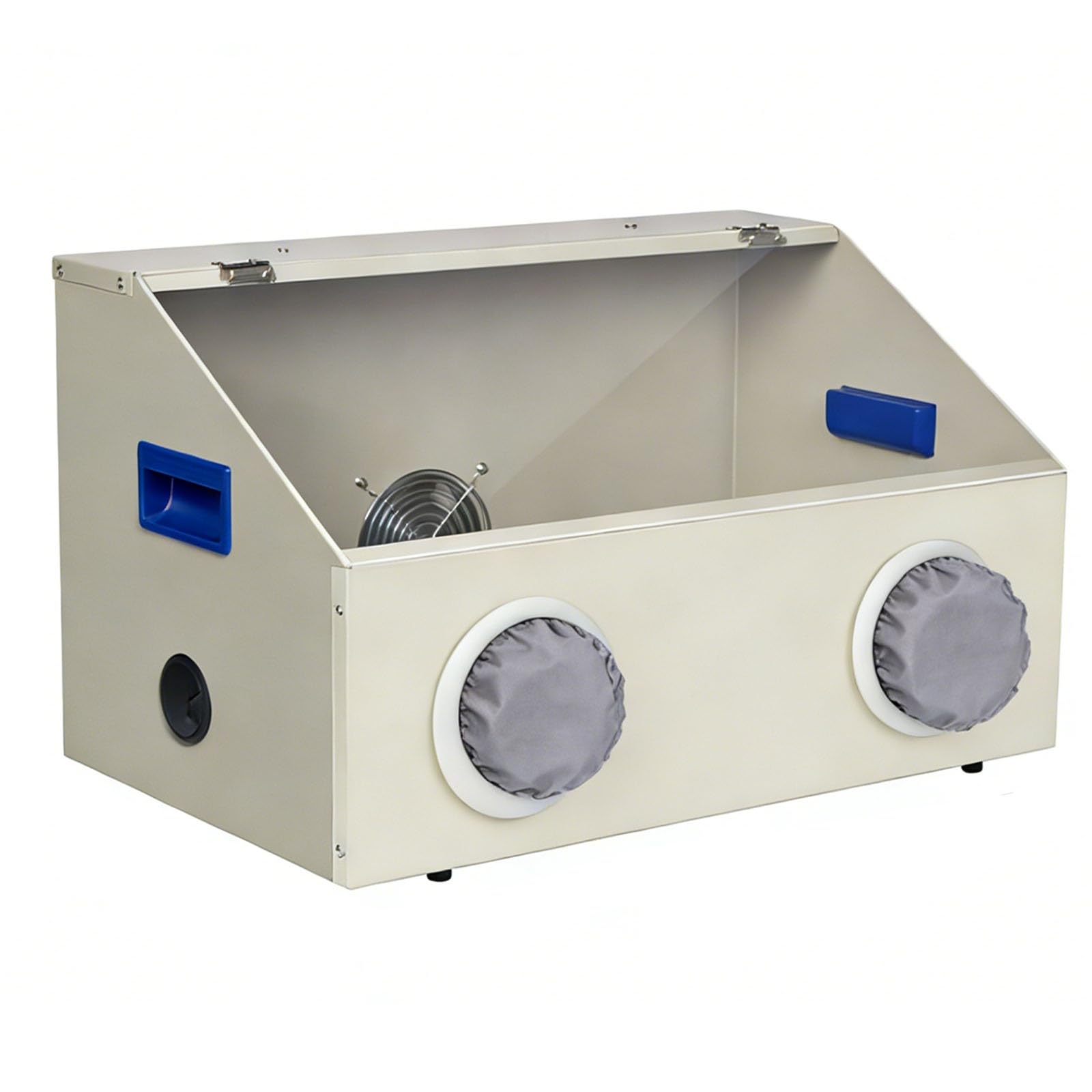 Sandblaster - Aspiratore a LED ad alta resistenza con finestra trasparente per smerigliatura, incisione, lucidatura, foratura e taglio