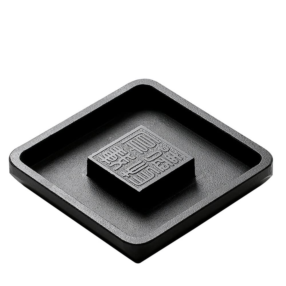 Bandeja de té Simple for el hogar, Bandeja for Servir té, Juego de té casero de Piedra de 18cm, Soporte for Mesa de té, Bandeja de té for Ceremonia de té, Juego de té Kung Fu