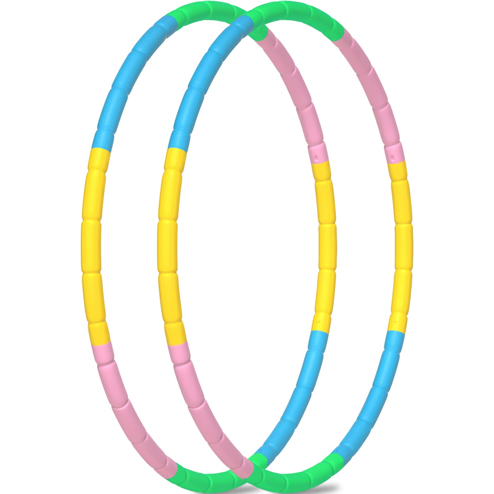 Photo 1 of 2 Pack Toy Hoop for Kids, Size Adjustable & Detachable Length