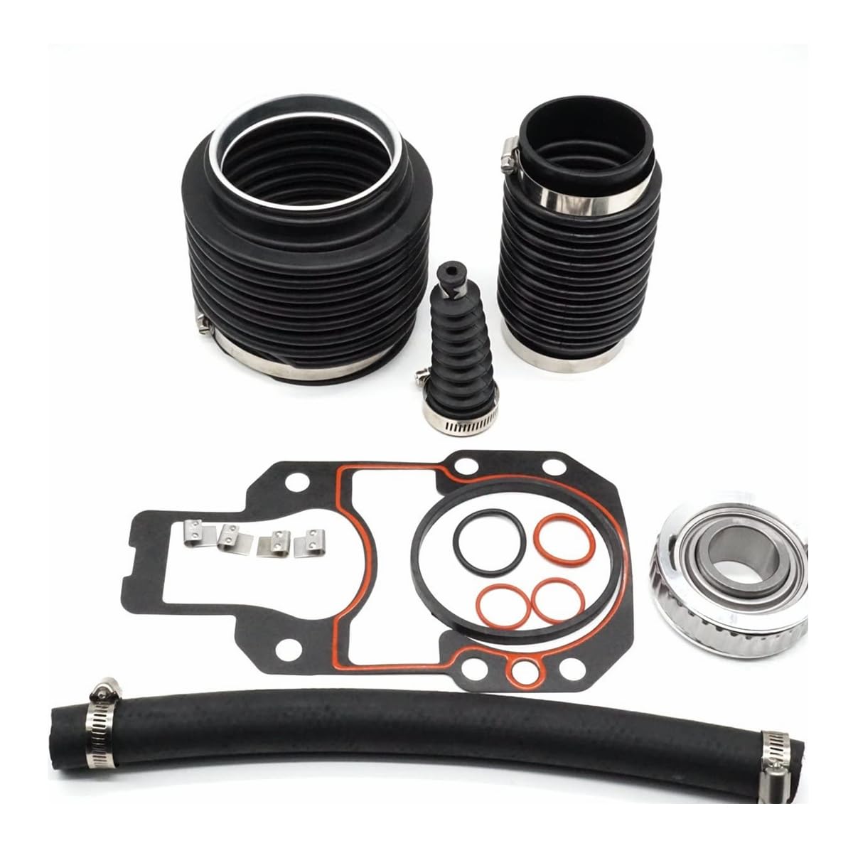 30-803099T1 Heckscheiben-Reparaturbalgsatz mit Kardanlager für Mercruiser Alpha One Gen 2 1991 bis Up Stern Drives Motoren Ersatz 30-60794A2 Sierra 18-8206-1 Mallory 9-72904
