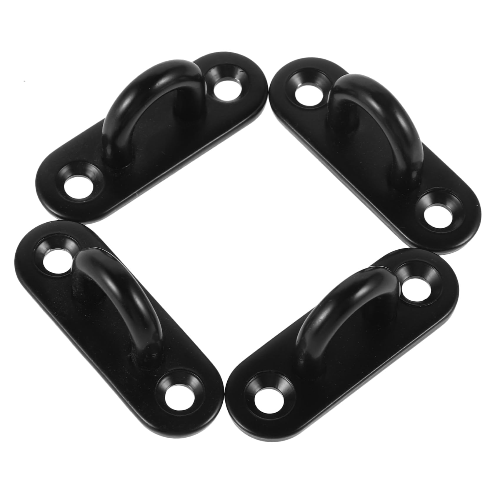 SOLUSTRE Ceiling Hooks Wall Mount Hooks 4 Pcs Stainless Steel Heavy Duty for Hanging