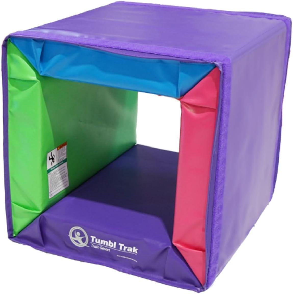 Tumbl Trak Color Tunnel Mat - Foldable Color Tunnel Mat for Toddlers, Tumble Play Mat for Babies and Kids - Soft Foam for Jumping, Crawling, and Play