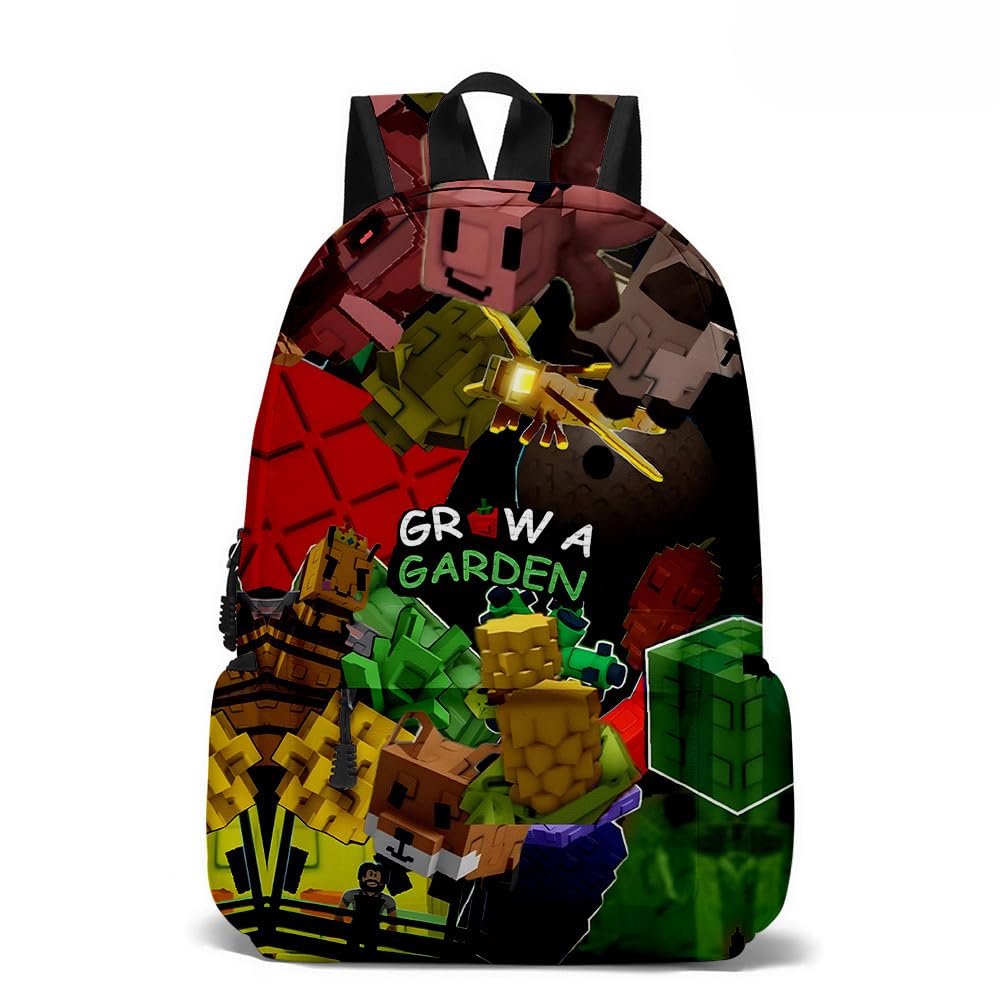 Hzsyc Unisex Kids C01 Boys Grow A Garden Backpack Kids Grow A Garden Large Capacity Laptop Backpack Travel Backpacks (,16.9In)
