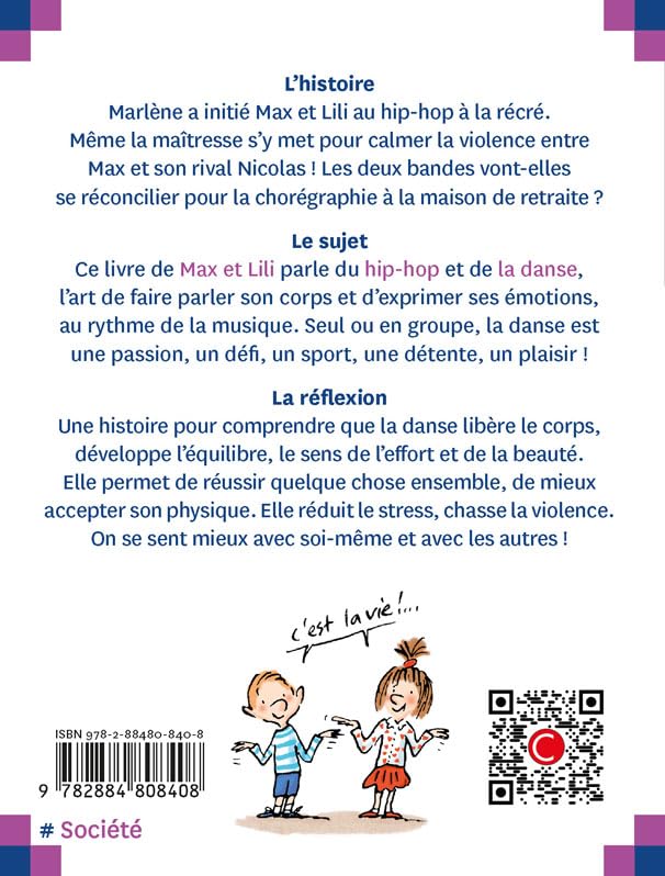 Max et Lili se mettent au hip-pop De Saint Mars, Dominique and Bloch, Serge - PT01