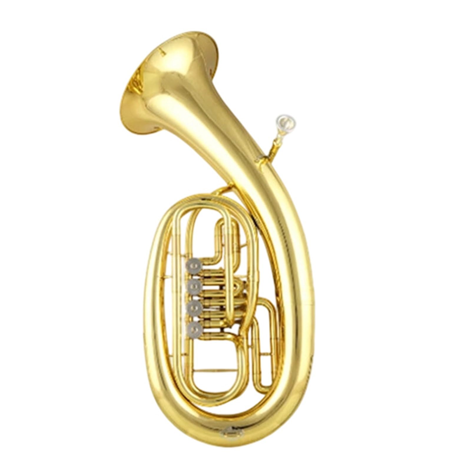 Quatre Touches Bémol Et Une Touche Verticale Permettent Aux Débutants De Jouer De L'euphonium Un Instrument Professionnel Euphonium Professionnel(3/4)