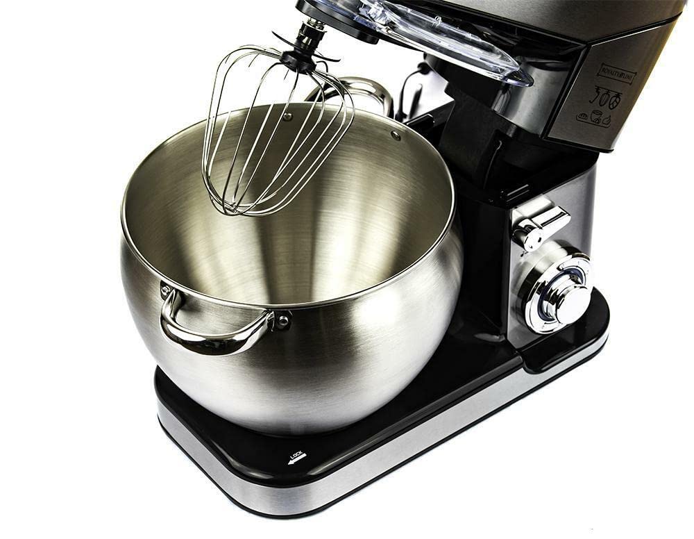 Deals - Royalty Line Amasadora planetaria 2500 W 10 L Cuenco de acero Royalty Line